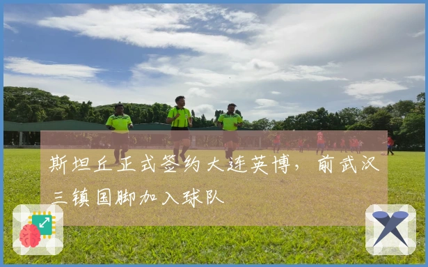 斯坦丘正式签约大连英博，前武汉三镇国脚加入球队